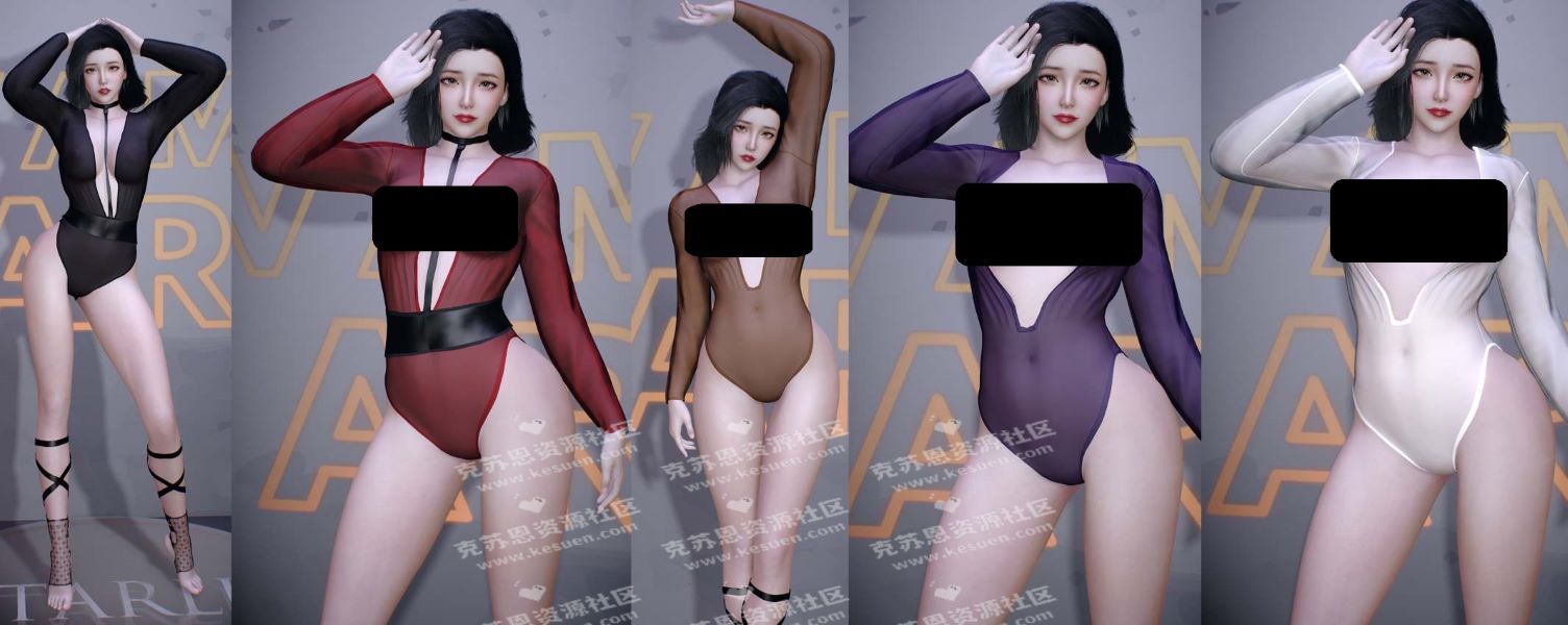 服饰starlu.Sexy_transparent_clothing-克苏恩资源社区